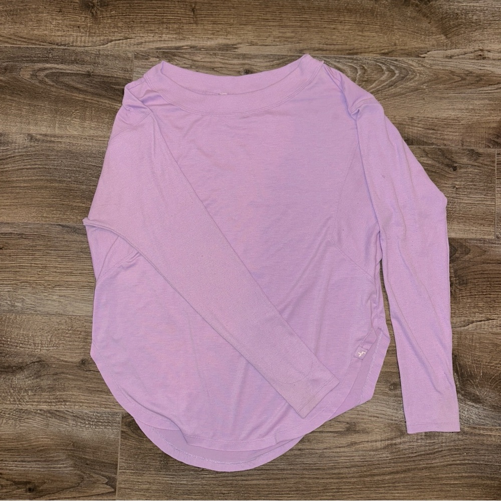 JoyLab Purple and Pink Long Sleeve Tee